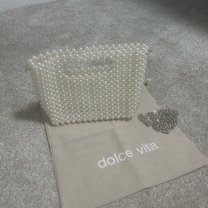 Dolce Vita Pearl-Embellished Clutch (Perfect for Brides!!!)